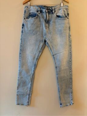Empyre Verge, skateboard, Light Wash Tapered Skinny Jeans Men’s Size 34.